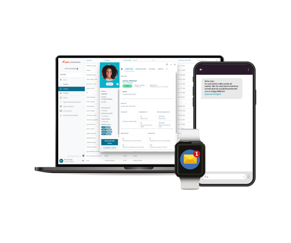 Gestión de Socios y Clientes para Gimnasios Software de Marketing y Automatización