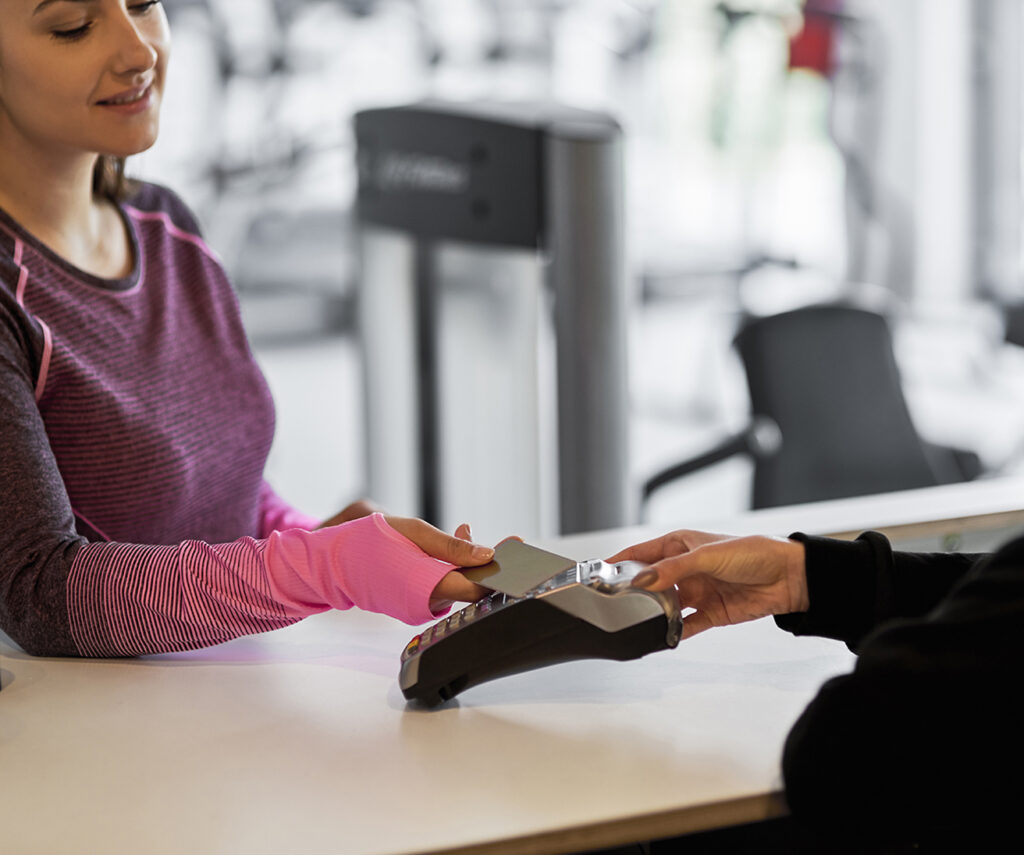 Sistema de TPV para gimnasios integrado