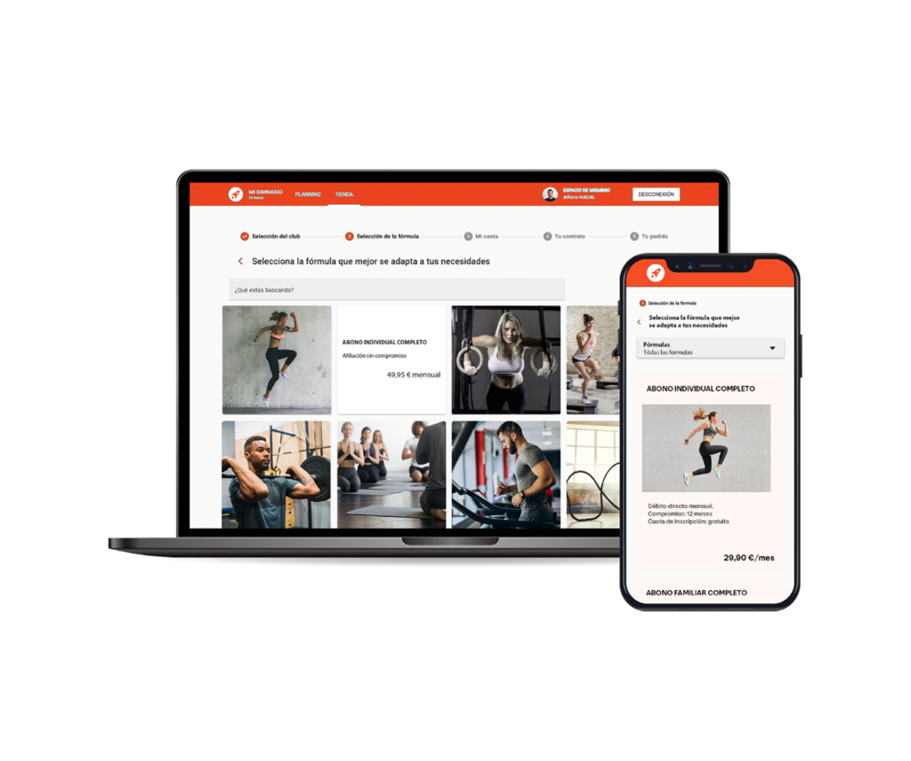 Software de ventas para gimnasios que facilita la inscripción en línea